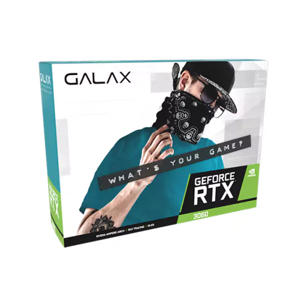 GALAX 3060 8GB GDDR6 1-Click OC Graphic Card