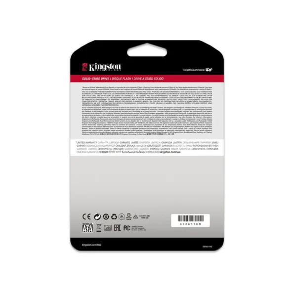 Kingston 240GB SSD 2.5 inch Internal Storage